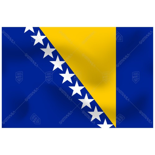 BENDERA BOSNIA HERZEGOVINA