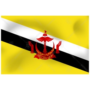 BENDERA BRUNEI BENDERA BRUNEI