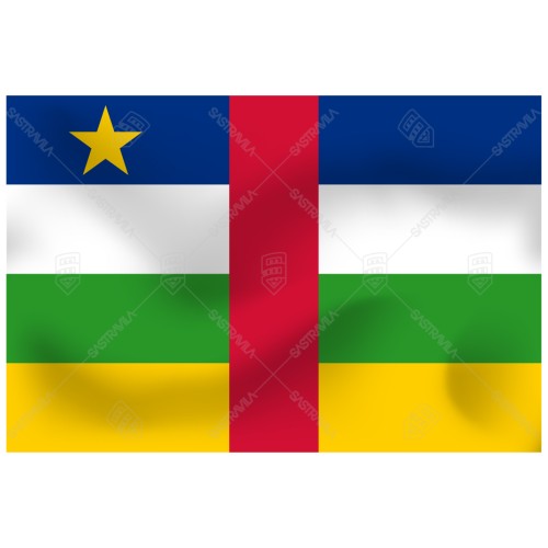 BENDERA CENTRAL AFRICAN REPUBLIC