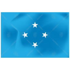BENDERA FEDERATED STATES MICRONESIA