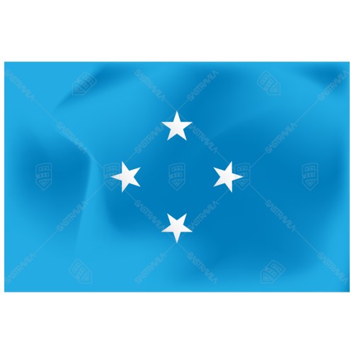 BENDERA FEDERATED STATES MICRONESIA