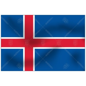BENDERA ICELAND BENDERA ICELAND