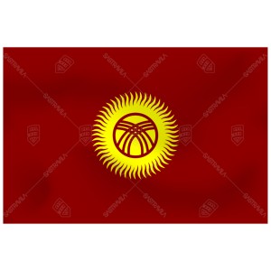 BENDERA KYRGYZSTAN