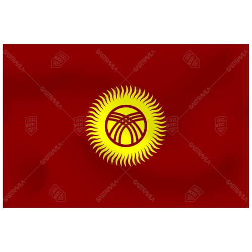 BENDERA KYRGYZSTAN