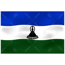BENDERA LESOTHO