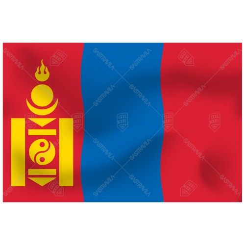 BENDERA MONGOLIA