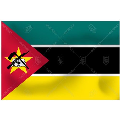 BENDERA MOZAMBIQUE