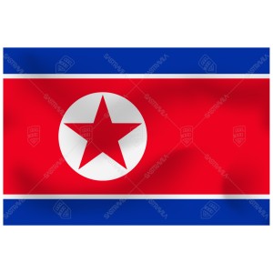 BENDERA NORTH KOREA BENDERA NORTH KOREA