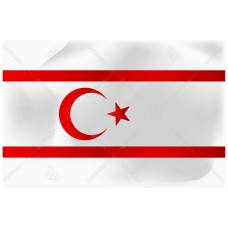 BENDERA NORTHEN CYPRUS
