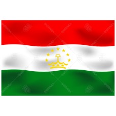 BENDERA TAJIKISTAN