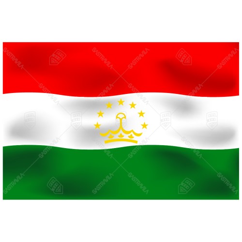 BENDERA TAJIKISTAN