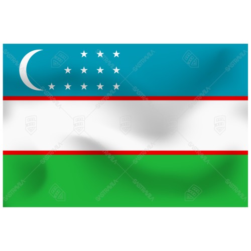 BENDERA UZBEKISTAN